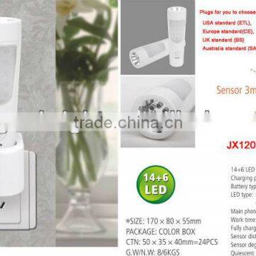 Rechargeable Torch Night Light Power Failure Night Lamp photo-2