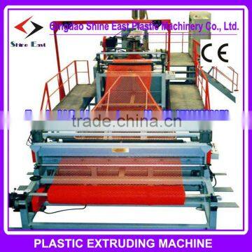 HDPE PE LDPE PP Geo-net Production Line / plastic net machine