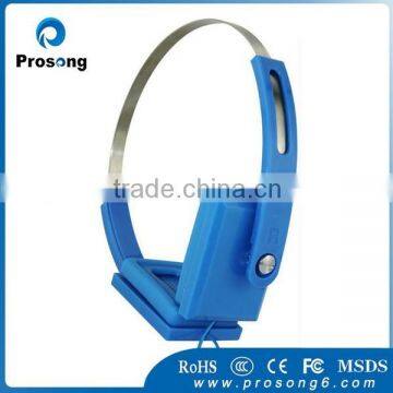 MP3 headphone with 3.5mm universal jack for Promotion