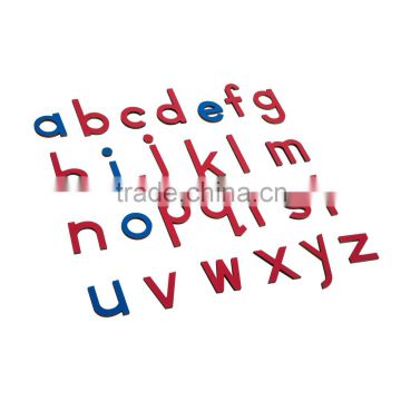 High quality montessori wooden small Moveable Alphabet