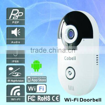 2015 Support Indoor Ringtone dingdong P2P WiFi Video Doorphone