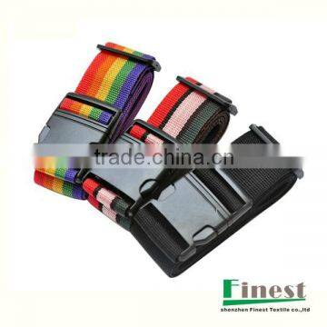 colored luggage packing strap,lockable luggage packing strap