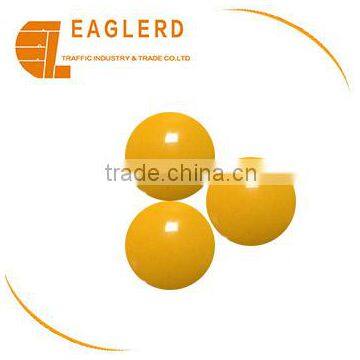 Hot sale 4'' yellow or white round Ceramic road stud China supplier