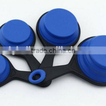 4Pcs Collapsible Silicone Measuring Cups Set photo-2