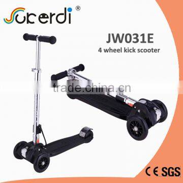 2014 new patent product high quality foldable kids kick scooter stunt scooter deck