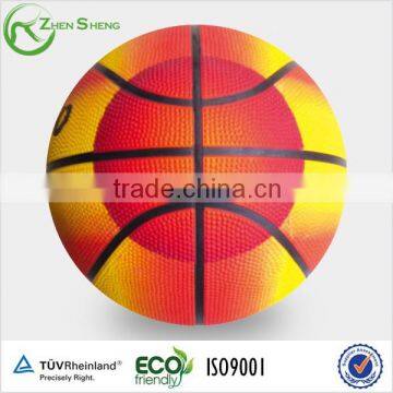 Zhensheng Great Selection Promotional Rubber Basketballs Promo Basketballs