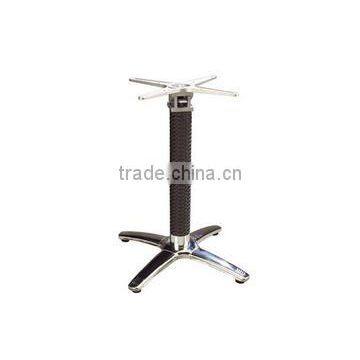 Convenient and practical aluminium frame folding table base