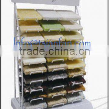 SR036-3 Marble Steel Wire Worktop Display Rack for trade show