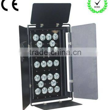 24pcs 5W Warm white and white studio tv show led lighting