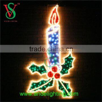 2016 new prodcut high quality led garland motif light for Christmas decoration