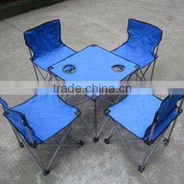 Foldable camping table&chair sets VLA-6057B