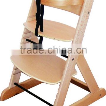 Baby high chair / wooden high chair