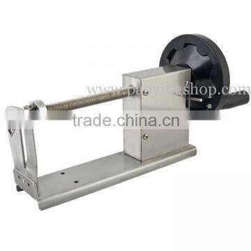 Manual Hot Dog Twister Spiral Tornado Potato Curly Fries Blade With 12L Deep Fryer and Bamboo Skewers photo-2