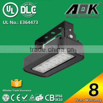 With 8 years Warranty IP65 UL DLC TUV CE RoHS 40w LED Low Bay Light 120lm/w