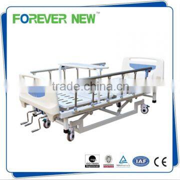 YXZ-C-003C Portable Adjustable Hand Control 3 Hand Crank Medical Hospital Bed