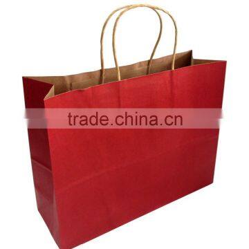 China paper bag factory supply cheap high quality kraft paper bag