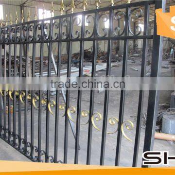 Appartment use wrought iron high security fence