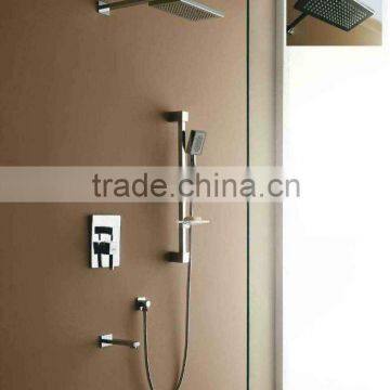 silver color slide rail shower set 05/L6129-022