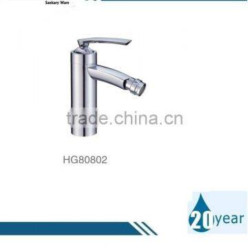 Brass single lever chrome plated women wash bidet faucets