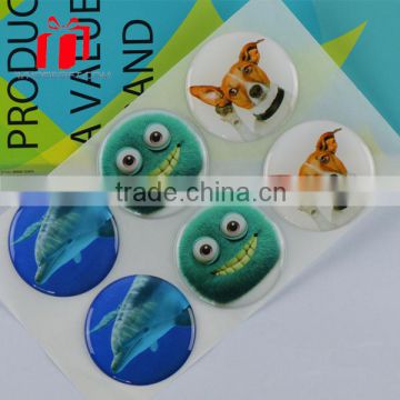 Plastc resin sticker,crystal sticker,epoxy sticker