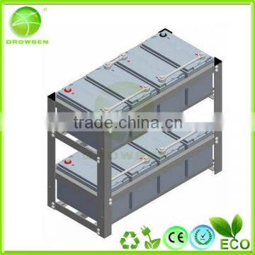 Flat Packed Anti-rust Battery Display Rack for Solar Power Battery