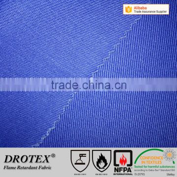 Drotex 88% cotton 12% nylon flame retardant twill fabric for safety apparel