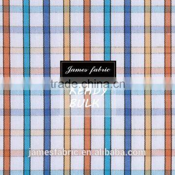 50s Yarn Dyed Cotton Shirting Fabric, Colorful Stripe/Check/Plaid Fabric, Plain Weaving Fabric photo-4