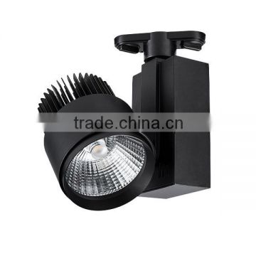 360 degree angle adjustable CRI 85Ra professional led track lighting clothing shop lighting