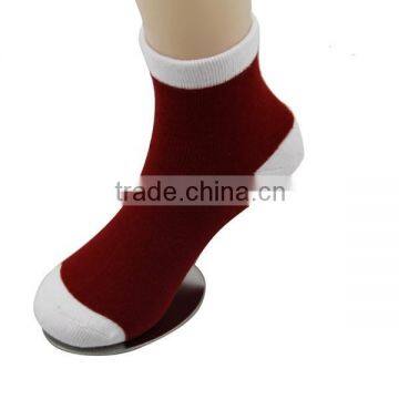 GSC-12 Wholesale High Quality Cotton Reinforce Toe and Heel Socks for Children
