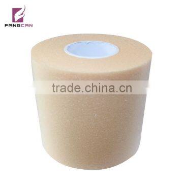 Adhesive sports vibration reducing foam tape