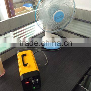 All in one 35w 220v portable solar generator with Lithium battery for travelling