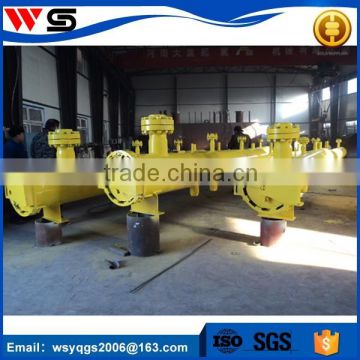 chemical pipeline equipment pigging pipeline launcher with pressure vessel end closure