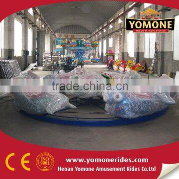 Customized Amusement Park Hot Selling Equipment Rides Fish Carousel Rides photo-5