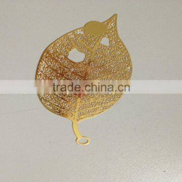 Brass Material Gold Leaf Metal Bookmarks photo-5