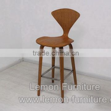 2013 bent wood cherner bar chair from china factory wholesale