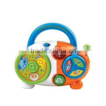 Hot Customized Spinning Tunes Music Player Kids Toys/OEM Made Children's Favor Electric Music & Sound Toys China Supplier photo-2