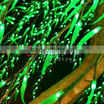 European Hotsale 2m Beautiful Garden Decorative Artificial Lighted Willow Trees photo-3