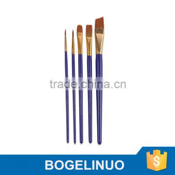 A0080L Nylon Art Paint Brush-5PCS