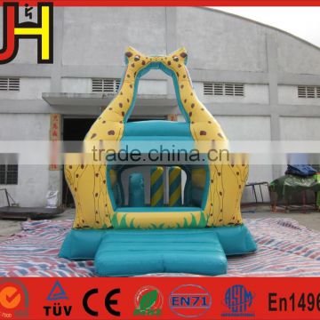 Inflatable Giraffe Commercial Bounce House, Giraffe Inflatable Bouncing Castle