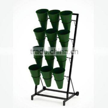 Flower pot pedestal/outdoor flower planters holder/flower box display stand