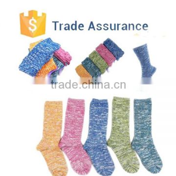 Custom Design Women Winter Warm Knit Wool Thick Socks , Custom Warm Fuzzy Socks , Cheap Winter Socks