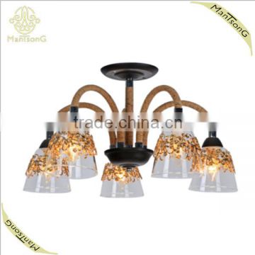 2016 New Design Cheap Glass Ceiling Chandelier For Home Decorative, Ceiling Lighting