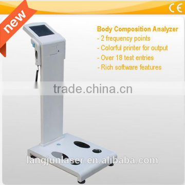 Human body analyzer bca machine with internal printer