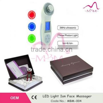 Latest LED Light wrinkles Trident lifting Light Therapy skin care machine with LED Light