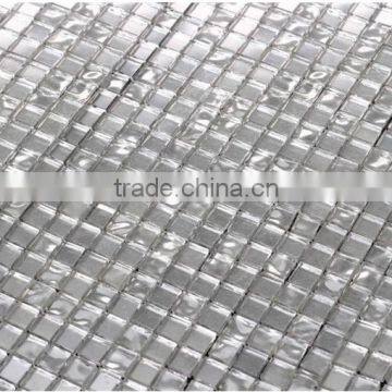 High quality glass mosaic HD03+04 Random mixed mosaic Silver gold mosaic glass mosaic tiles for wall