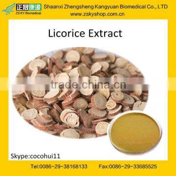 natrual Licorice Extract--Isol from Gly-cyrrhiza uralensis Fisch from GMP factory