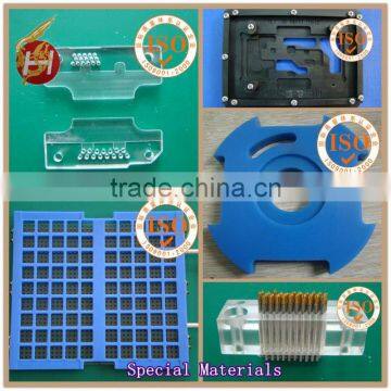 plastic parts cnc machining parts plastic blocks for machining