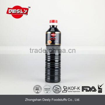 Desly superior low salt soy sauce, light soy sauce 640ml