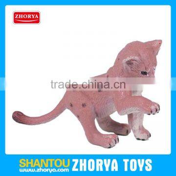 Plastic Animal Model Wild Animals Play the little lion Figures toys