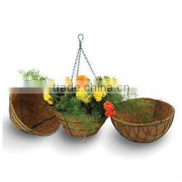 Coconut garden Basket,Hanging Basket With Coir Liner